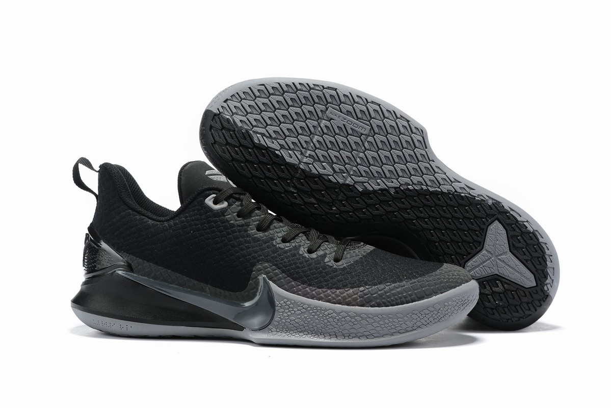 Nike Kobe Mamba Focus 5 Shoes Black Grey